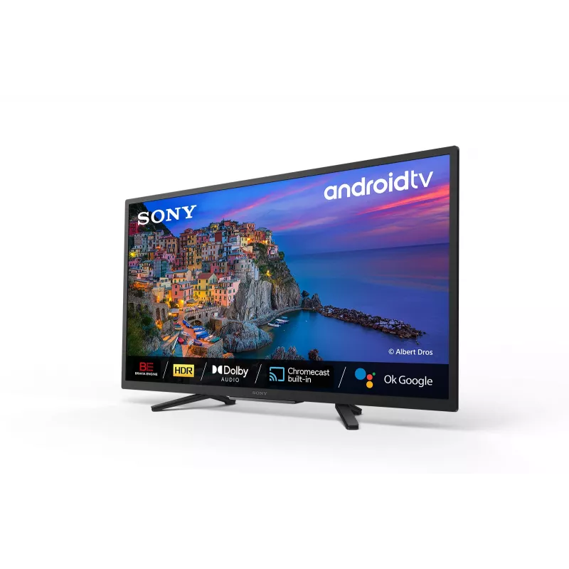 TV Sony KD32W800P1AEP 81,3 cm (32 polegadas) HD Smart TV Wi-Fi preto