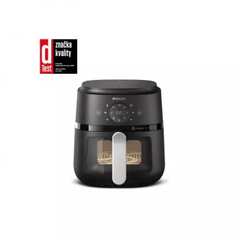 Fritadeira Philips série 2000 NA221/00 individual 4,2 L autónoma 1500 W fritadeira de ar quente preto, prateado