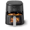 Fritadeira Philips série 2000 NA221/00 individual 4,2 L autónoma 1500 W fritadeira de ar quente preto, prateado