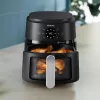 Fritadeira Philips série 2000 NA221/00 individual 4,2 L autónoma 1500 W fritadeira de ar quente preto, prateado