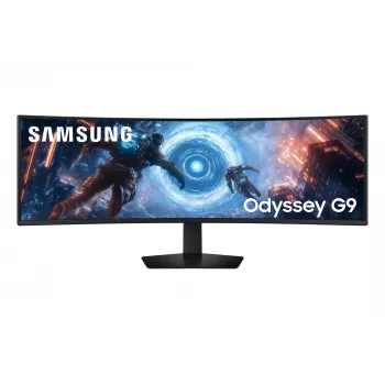 Monitor de computador Samsung G91F 124,5 cm (49 polegadas) 5120 x 1440 pixels Dual QHD LCD preto