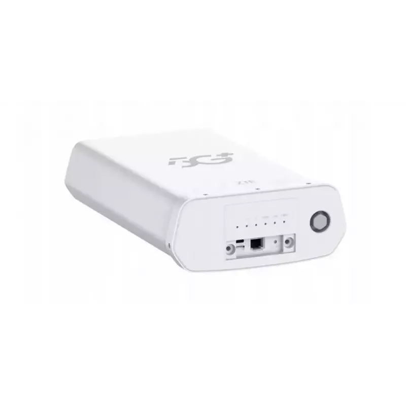 ZTE MC889A Pro 5G router de exterior (ODU), 2,5 GbE RJ-45, PoE, Wi-Fi 7 (802.11be), Nano SIM, IP68, branco