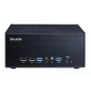 Barebone Shuttle XPC slim XH610G2 - S1700, Intel H610, 1xDP, 2xHDMI, 2 slots PCIe (1x 16X e 1x X1), 2x Intel LAN (1G + 2.5G), 8x USB, 1x 2,5 polegadas, 3x M.2, funcionamento contínuo 24/7