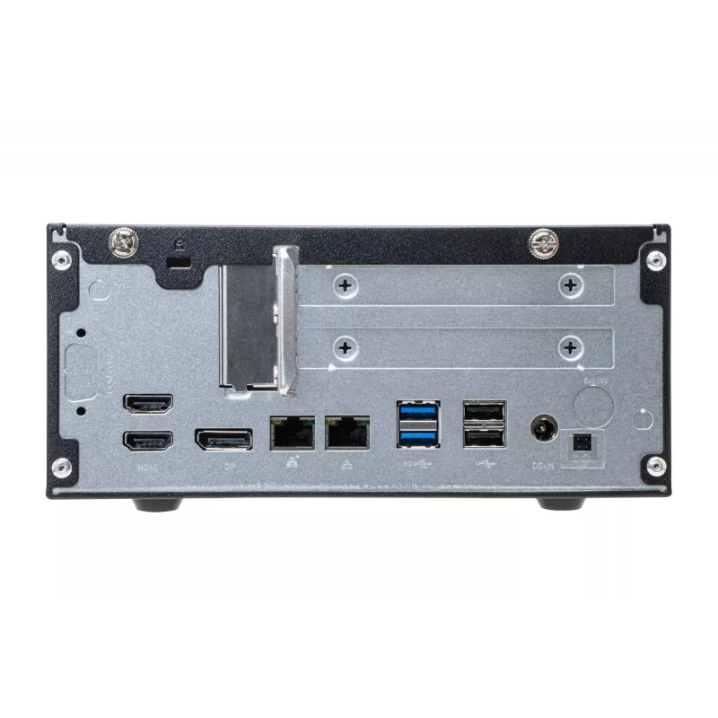 Barebone Shuttle XPC slim XH610G2 - S1700, Intel H610, 1xDP, 2xHDMI, 2 slots PCIe (1x 16X e 1x X1), 2x Intel LAN (1G + 2.5G), 8x USB, 1x 2,5 polegadas, 3x M.2, funcionamento contínuo 24/7