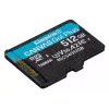 Kingston Technology 512GB microSDXC Canvas Go Plus Gen4 200R A2 U3 embalagem individual sem adaptador