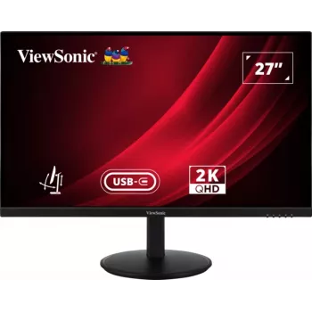 Monitor de computador Viewsonic VG Series VG2709-2K-MHDU-2 68,6 cm (27 polegadas) 2560 x 1440 pixels Quad HD LED preto
