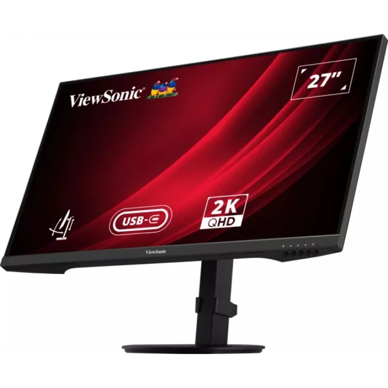 Monitor de computador Viewsonic VG Series VG2709-2K-MHDU-2 68,6 cm (27 polegadas) 2560 x 1440 pixels Quad HD LED preto
