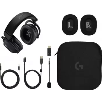 Headset gaming sem fios LOGITECH Pro X 2 Lightspeed - preto