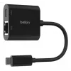 Adaptador BELKIN USB-C para Ethernet + carregamento 100 W PD
