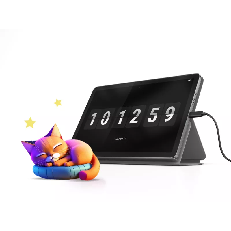 Lenovo Tab TB311XU 4G LTE tablet, 10,1 polegadas (25,6 cm), 1920 x 1200, MediaTek Helio G85, 4 GB RAM, 128 GB, Android 14, Luna Grey