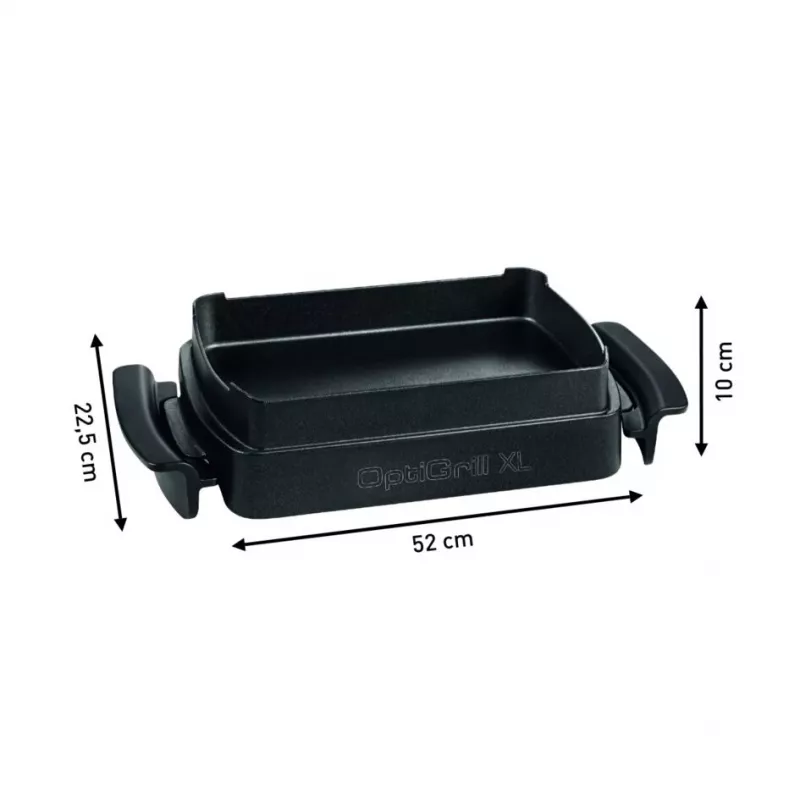 Tabuleiro/formas de forno Tefal XA7278 grelha retangular OptiGrill+ XL