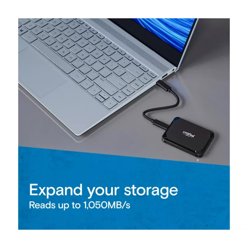 SSD portátil MICRON / CRUCIAL - Crucial X9 - 4TB - USB-C 3.2 Gen 2