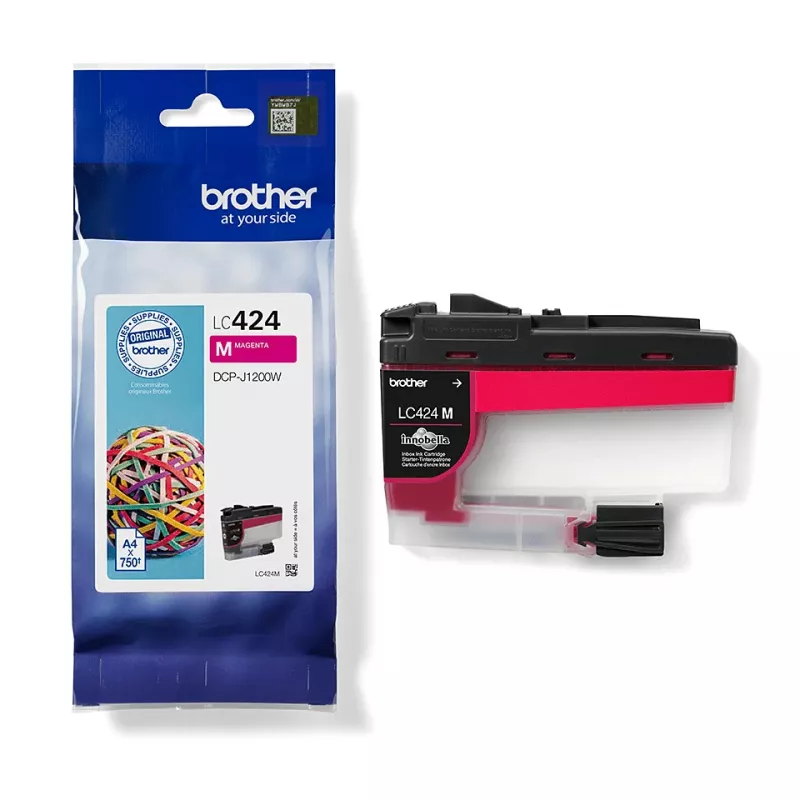 Cartucho de tinta Brother LC-424M 1 unid. original magenta