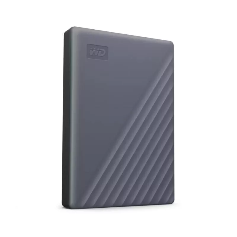 WESTERN DIGITAL Disco externo - My Passport - 2 TB - USB-C/A 3.2 Gen 1 - cinzento