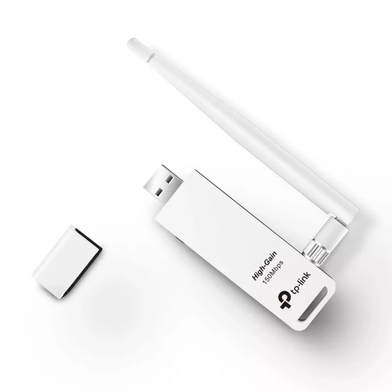 TP-Link TL-WN722N adaptador de rede, WLAN 150 Mbit/s, USB, Wi-Fi 4, 2,4 GHz
