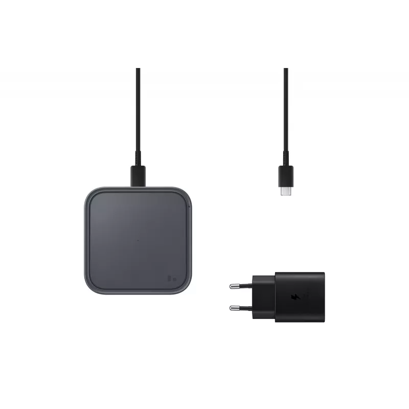 Samsung EP-P2400 Smartphone cinzento USB carregamento sem fios carregamento rápido interior