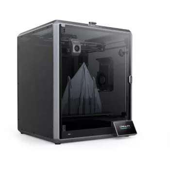 Impressora 3D Creality K1 Max – volume de impressão 300×300×300 mm, espessura de camada 0,10–0,35 mm, controlo tátil, preto