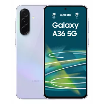 Samsung Galaxy A36 5G 17 cm (6,7 polegadas) Dual SIM Android 15 USB Type-C 8 GB 256 GB 5000 mAh lavanda