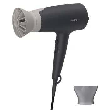 Secador de cabelo Philips 3000 series BHD351/10 — 2100 W, iónico, 6 níveis de temperatura/6 de velocidade, jato de ar frio, concentrador de estilo