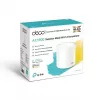 TP-Link AX1800 Whole Home Mesh Wi-Fi 6 System, branco, interno, router Mesh, energia, FCC