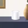TP-Link AX1800 Whole Home Mesh Wi-Fi 6 System, branco, interno, router Mesh, energia, FCC