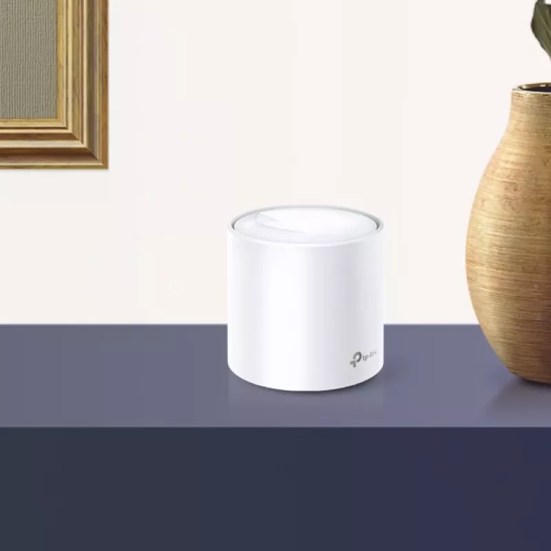 TP-Link AX1800 Whole Home Mesh Wi-Fi 6 System, branco, interno, router Mesh, energia, FCC
