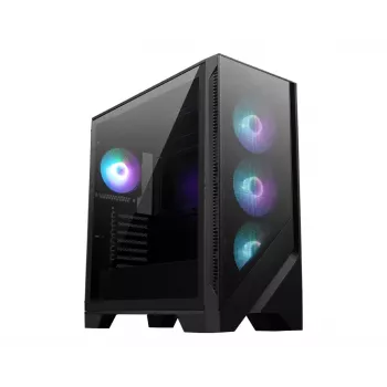 MSI MAG FORGE 321R AIRFLOW caixa de computador Midi Tower preto, transparente