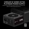Fonte de alimentação CORSAIR - Série SF SF750 totalmente modular 80 Plus Platinum SFX