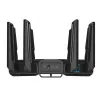 ASUS ROG Rapture GT-BE19000 router WLAN Multi-Gigabit Ethernet tri-band (2,4 GHz / 5 GHz / 6 GHz) preto, vermelho