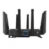 ASUS ROG Rapture GT-BE19000 router WLAN Multi-Gigabit Ethernet tri-band (2,4 GHz / 5 GHz / 6 GHz) preto, vermelho