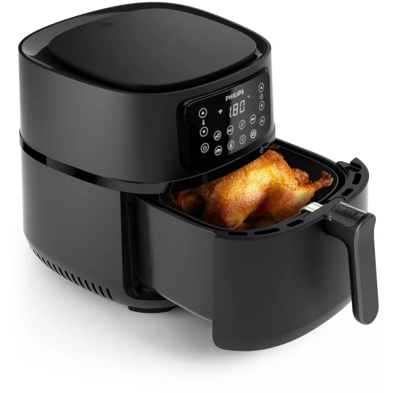 Philips série 5000 Airfryer HD9285/90 XXL Connected, fritadeira de ar quente, 7,2 L, 1,4 kg, Rapid Air, 40 °C, 200 °C