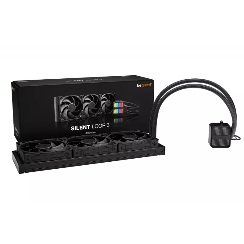 be quiet Silent Loop 3 420 mm refrigerador líquido all-in-one para processador 14 cm preto 1 unid.