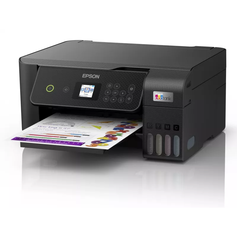Epson EcoTank ET-2870 Jato de tinta A4 5760 x 1440 DPI 33 ppm Wi-Fi