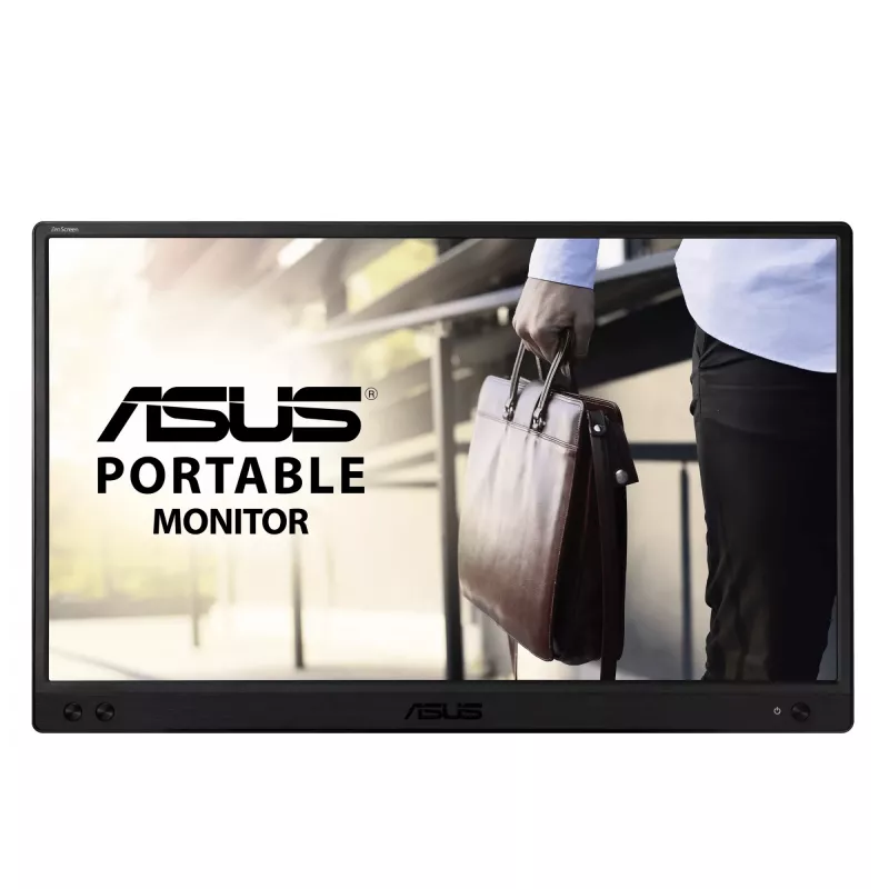 Monitor portátil ASUS ZenScreen MB166C 15,6 polegadas Full HD IPS LED 1920x1080, 250 cd/m², 5 ms, alimentação USB-C