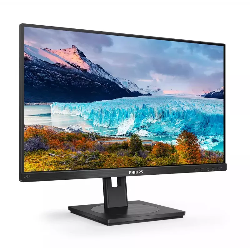 Philips S Line 275S1AE/00 Monitor de computador 68,6 cm (27 polegadas) 2560 x 1440 píxeis 2K Ultra HD LCD Preto