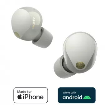 Sony WF-1000XM5 Headset Sem fios Intra-auricular Chamadas/Música Bluetooth Prateado