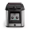 Tefal Clear Duo FR600D Individual 0,65 L Máquina autónoma 2000 W Fritadeira Preto, Aço inoxidável