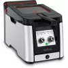 Tefal Clear Duo FR600D10 fritadeira, 3,5 l, 2000 W, aço inoxidável/preto