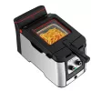 Tefal Clear Duo FR600D10 fritadeira, 3,5 l, 2000 W, aço inoxidável/preto