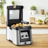 Tefal Clear Duo FR600D10 fritadeira, 3,5 l, 2000 W, aço inoxidável/preto