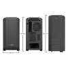 Caixa de PC be quiet! Silent Base 601 Midi Tower Preto