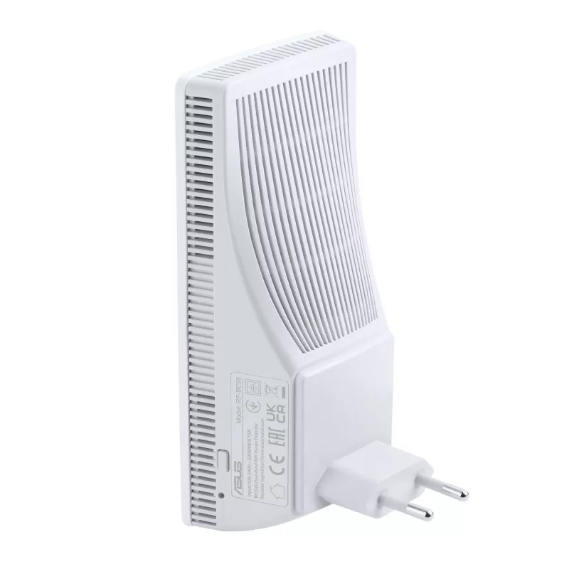 ASUS RP-BE58 Banda dupla (2,4 GHz / 5 GHz) Wi-Fi 7 (802.11be) Branco 1 Interno, Ficha EU