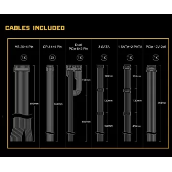 ASROCK Fonte de alimentação Challenger Cl-750g 750 W 80+ Gold Preto ATX