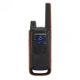 Rádio bidirecional Motorola Talkabout T82, 16 canais, 500 mW, alcance até 10 km, NiMH recarregável, Micro-USB, ecrã LED