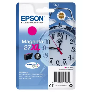 Epson Despertador Embalagem individual Magenta 27XL DURABrite Ultra Tinta