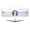 Samsung G95NC Monitor de computador 144,8 cm (57 polegadas) 7680 x 2160 píxeis Dual UHD LED Preto, Branco