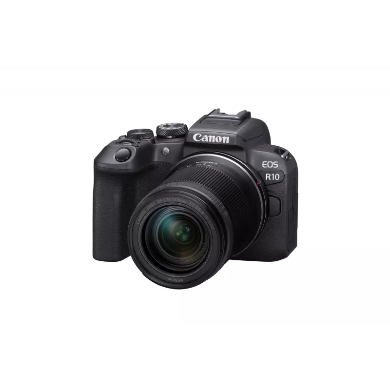 Canon EOS R10 + RF-S 18-150mm IS STM MILC 24.2 MP CMOS 6000 x 4000 píxeis Preto