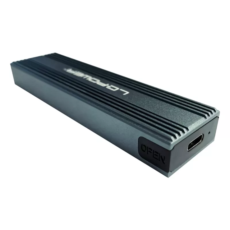 LC-Power LC-M2-C-NVME-3 caixa para SSD M.2 NVMe, USB 3.2