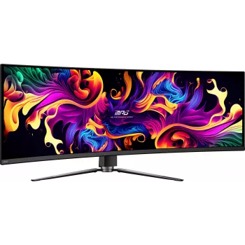 MSI MPG 491CQP QD-OLED Monitor de computador 124,5 cm (49 polegadas) 5120 x 1440 píxeis DQHD Preto