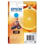 Epson Ciano Pacote individual laranja Tinta Claria Premium 33, alcance padrão, Ciano, 4,5 ml, 1 unid., 300 páginas